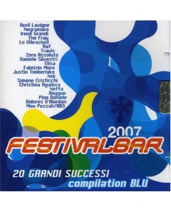 CD Festivalbar Blu 2007 BMG 2007 20 tracce B27