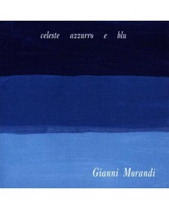 CD Gianni Morandi Celeste, Azzurro e Blu BMG 1997 12 tracce B41