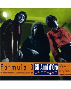 CD Formula 3 Gli Anni d'Oro BMG 1997 10 tracce B41