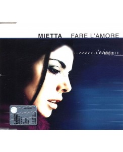 CD Mietta Fare L'Amore Warner 2000 SINGOLO 1 canzone 4 versioni B41