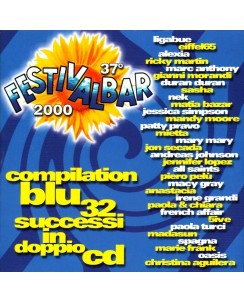 CD Festivalbar Compilation Blu 2000 2 CD Sony 32 tracce B41