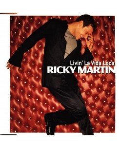 CD Ricky Martin Livin' La Vida Loca CD SINGOLO 4 VERSIONI Columbia 1999 B41