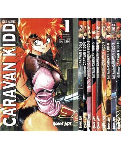 Caravan Kidd 1/10 serie COMPLETA di Johji Manabe ed. Comic Art SC01