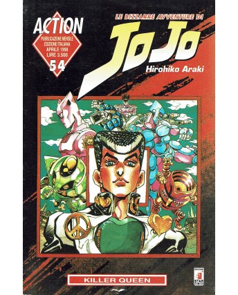 Le bizzarre avventure di JoJo n. 54 di Araki prima ed. Star Comics