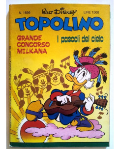 Topolino n.1699 19 giugno 1988 ed. Walt Disney Mondadori