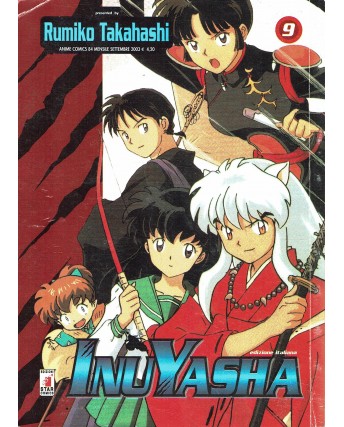 InuYasha Anime Comics n.  9 di Rumiko Takahashi ed. Star Comics
