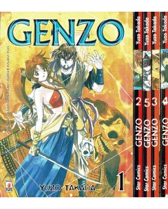 Genzo 1/5 serie COMPLETA di Yuzo Takada ed. Star Comics SC02