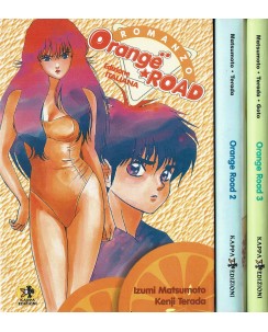 Orange Road NOVEL 1/3 serie COMPLETA di Matsumoto ed. Kappa SC02