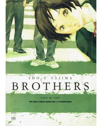 Brothers 1 di 3 di Sho U Tajima aut. MPD PSYCHO ed. Star Comics