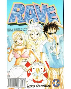 Rave  6 autore Fairy Tail Hiro Mashima ed. Star Comics