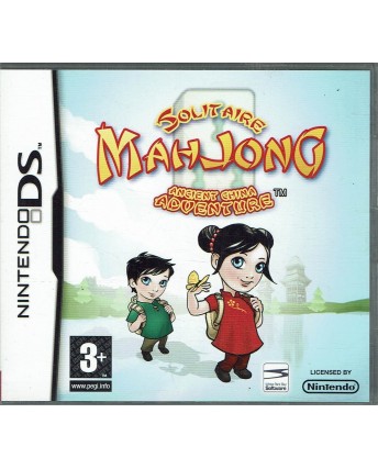 Videogioco Nintendo DS Solitaire Mahjong ancient chinaadventure USATO ITA B38