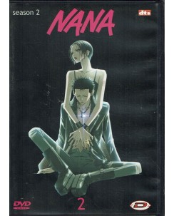DVD NANA SEASON II VOL.2  ed. DYNIT ITA USATO B38