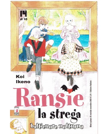 Ransie La Strega - Batticuore Notturno di Koi Ikeno N.14 ed. Star Comics
