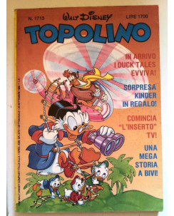 Topolino n.1713 * 25 settembre 1988 * Walt Disney - Mondadori