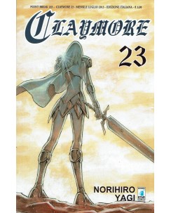 Claymore 23 di Norihiro Yagi ed. Star Comics
