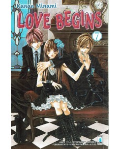 Love Begins  7 di Kanan Minami ed.Star Comics  