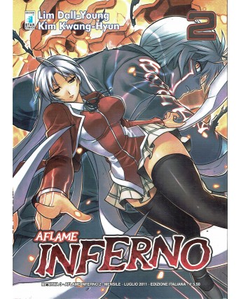 Aflame Inferno n. 2 di Lim Dall-Young Kim Kwang-Hyun ed. Star Comics