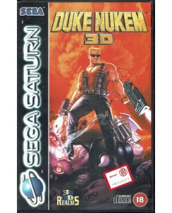 Videogioco SEGA SATURN  Duka Nukem 3D ORIGINALE libretto B09