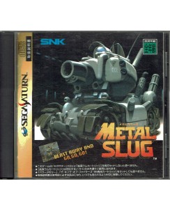 Videogioco SEGA SATURN Metal Slug JAP ORIGINALE CD libretto B09