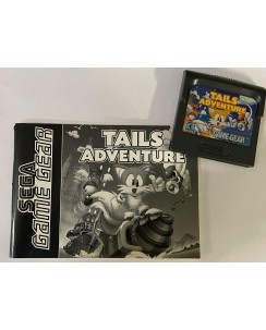 Videogioco GAME GEAR Sega Tails adventure no BOX si libretto B08