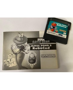 Videogioco GAME GEAR Sega James Pond Robocod 2 no BOX libretto B08