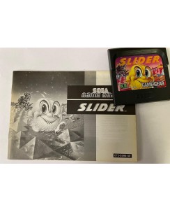 Videogioco GAME GEAR Sega Slider no BOX si libretto B08