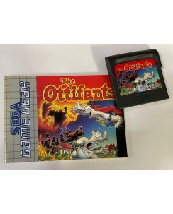 Videogioco GAME GEAR Sega Ottifants no BOX si libretto B08