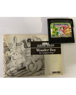 Videogioco GAME GEAR Sega Wonder Boy the dragon's trap no BOX si libretto B08