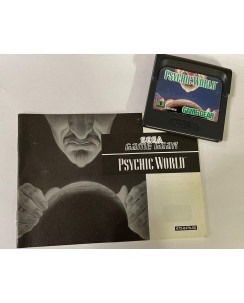 Videogioco GAME GEAR Sega Psychic World no BOX si libretto B08