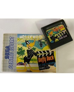 Videogioco GAME GEAR Sega Duffy Duck Hollywood no BOX si libretto B08