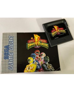 Videogioco GAME GEAR Sega Power Rangers no BOX si libretto B08