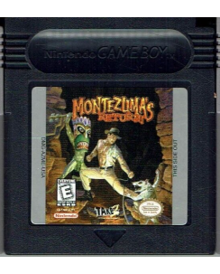 Videogioco GAME Boy Montezuma's return no BOX no libretto Nintendo B15