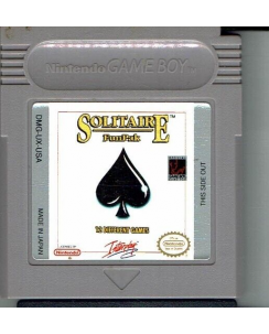 Videogioco GAME Boy Solitaire FunPak no BOX no libretto Nintendo B15