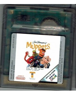 Videogioco GAME Boy Color Muppets ENG no BOX no libretto B15