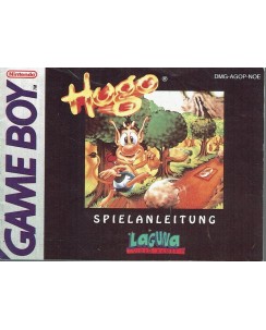 Libretto GAME Boy Color Hugo lingua tedesca no BOX no gioco B15
