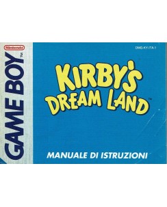 Libretto GAME Boy Kirby's Dream Land ENG no BOX no gioco B15