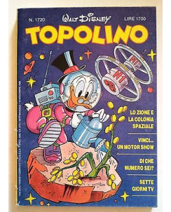 Topolino n.1720 * 13 novembre 1988 * Walt Disney - Mondadori