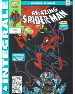 Marvel Integrale  4 Amazing Spider-Man   4 di Mc Farlane ed. Panini Comics BO07