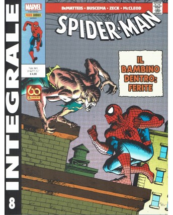 Marvel Integrale 32 Amazing Spider-Man   8 di DeMatteis ed. Panini Comics BO10