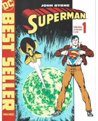 Dc Best Seller  1 Superman  1 di John Byrne ed. Panini Comics BO10