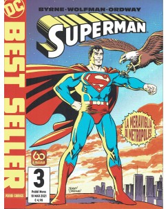Dc Best Seller  3 Superman  3 di John Byrne ed. Panini Comics BO10