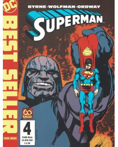 Dc Best Seller  4 Superman  4 di John Byrne ed. Panini Comics BO10