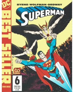 Dc Best Seller  6 Superman  6 di John Byrne ed. Panini Comics BO10