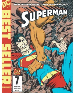 Dc Best Seller  7 Superman  7 di John Byrne ed. Panini Comics BO10