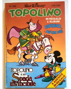Topolino n.1728 * 8 gennaio 1989 * Walt Disney - Mondadori