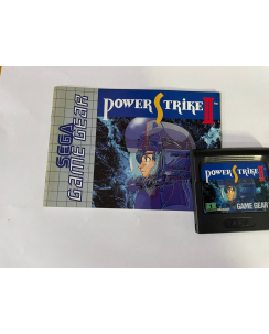 Videogioco GAME GEAR Sega Power strike 2 no BOX si libretto ITA Gd15