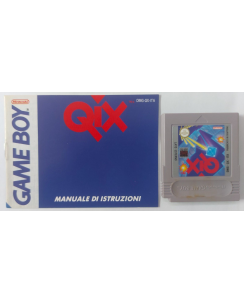 Videogioco GAME Boy QIX no BOX si libretto ITA Nintendo B15