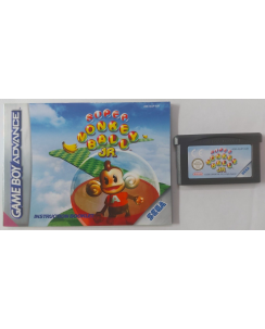 Videogioco GAME Boy Advance Monkey Ball Jr no BOX si libretto ITA B15