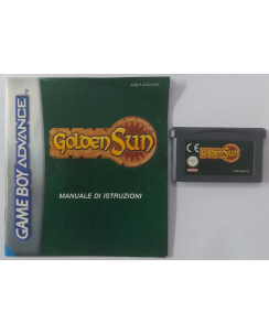 Videogioco GAME Boy Advance Golden Sun no BOX si libretto ITA B15
