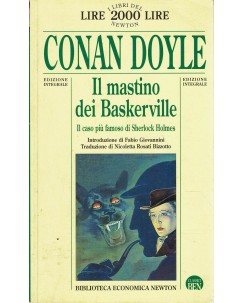 Conan Doyle : Il mastino dei Baskerville ed. Biblioteca Economica Newton A98